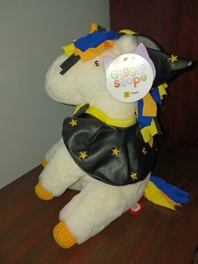 Gigglescape Halloween Plush Unicorn Stuffed Animal Witch Wizard Costume